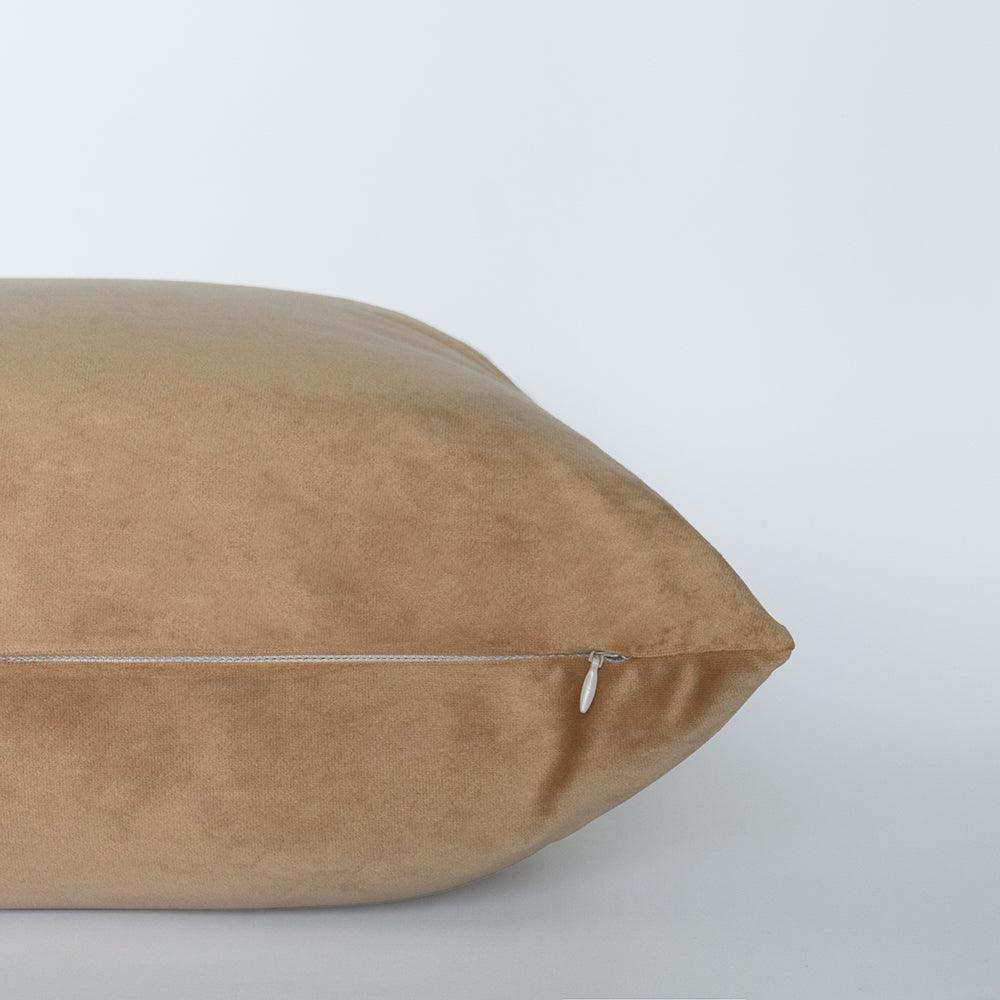 Latte Velvet Pillows Cover - Iryano Collection Inc