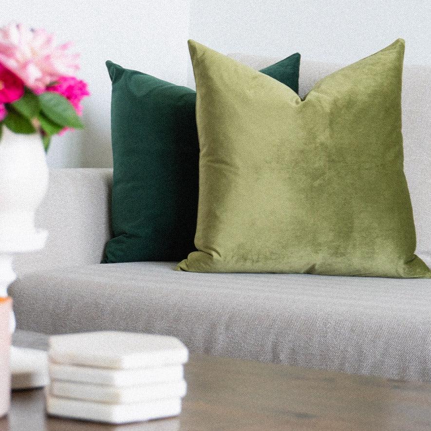 Forest Velvet Pillow Cover - Iryano Collection Inc