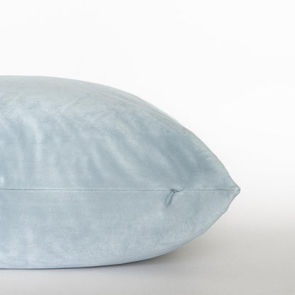Ice Blue Velvet Pillows Cover - Iryano Collection Inc