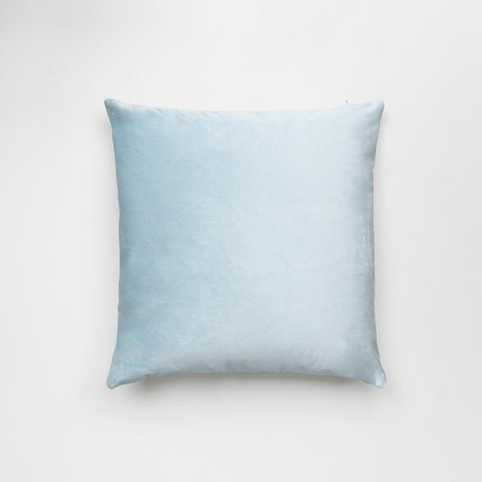 Ice Blue Velvet Pillows Cover - Iryano Collection Inc