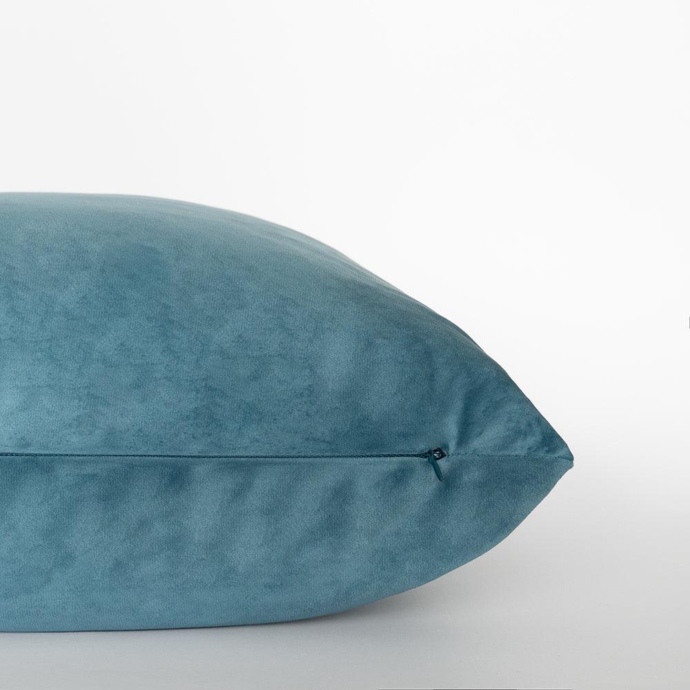 Sky Blue Velvet Pillows Cover - Iryano Collection Inc